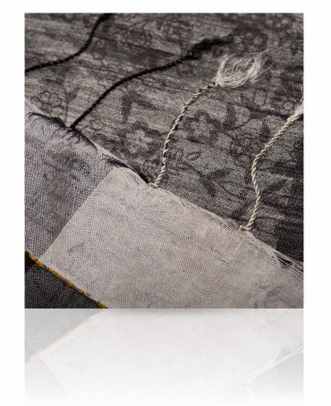 Шарф Женский SN-EMB.PRINT/SILVER